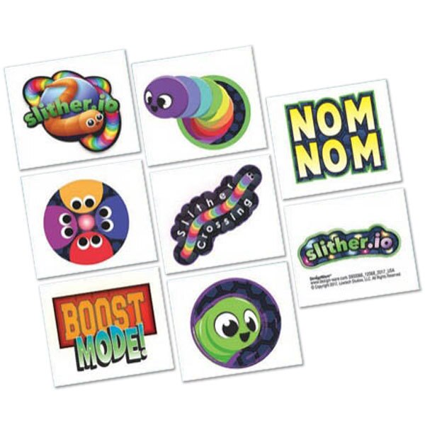 Slither Io Stickers for Sale