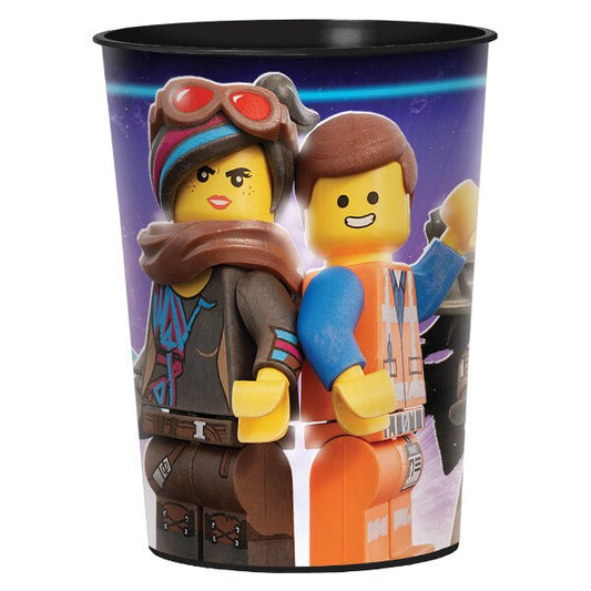 Lego Movie 2 Plastic Favor Cups, 16 ounce, set of 6