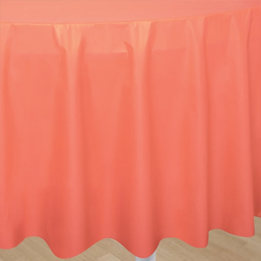 Coral Table Cover, Round, 84 in