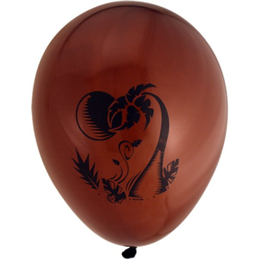 Palm Tree Printed Balloons, 12 inch, 5 count