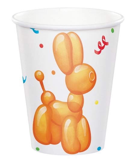 Party Balloon Animals Cups, 9 oz, 8 ct