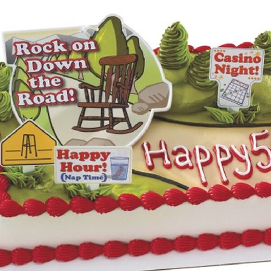 Rock On Down The Road Cake Decorating Kit