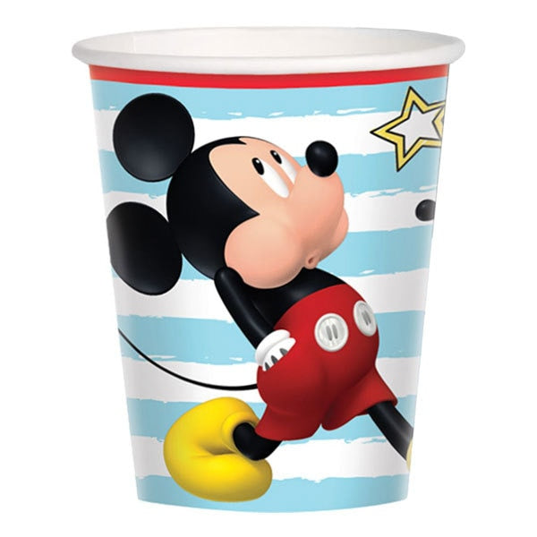 Mickey Mouse 9oz Paper Cups - 8ct