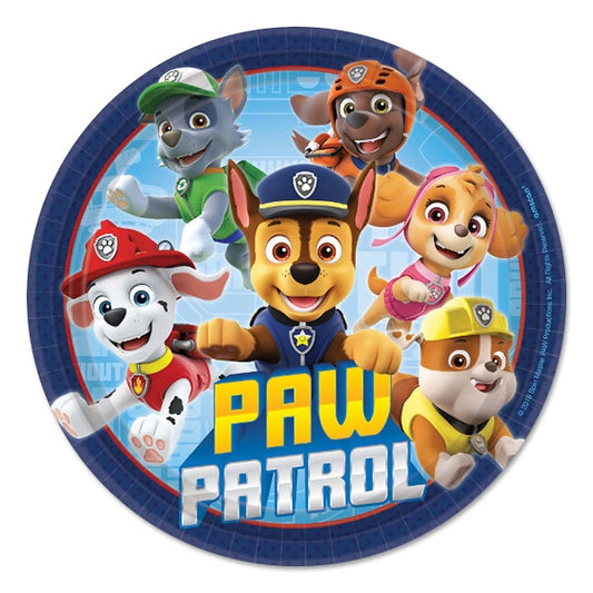 Paw Patrol Adventures Dessert Plates, 7 inch, 8 count