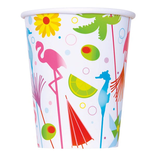 Summer Cocktails Cups, 9 oz, 8 ct
