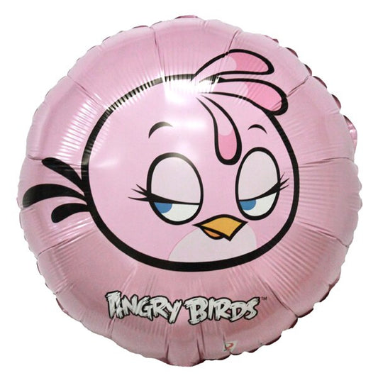 Angry Birds Pink Bird Foil Balloon, 18 inch, each
