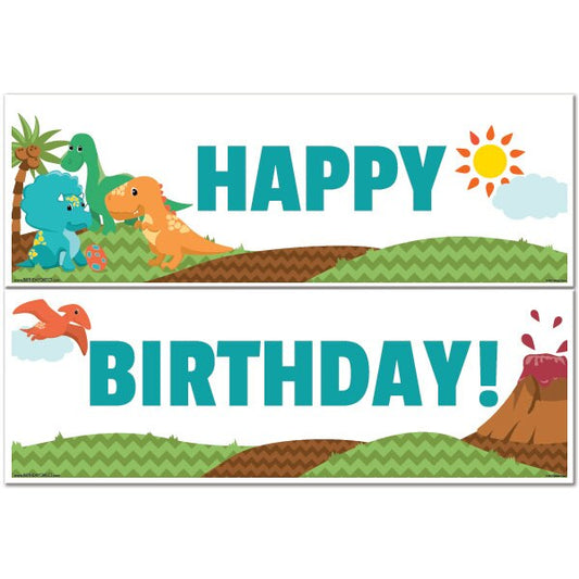 Birthday Direct's Little Dinosaur Birthday Two Piece Banners