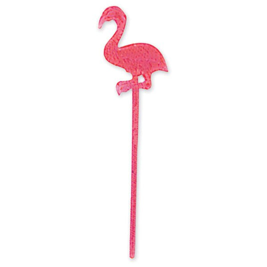 Flamingo Party Food Picks, 3 inch, set of 24