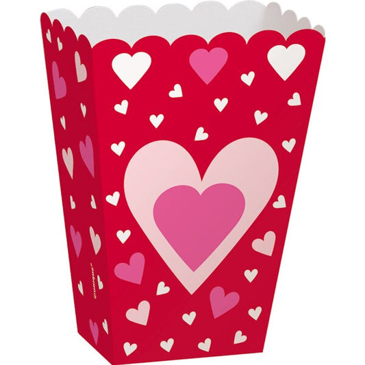 Valentine Hearts Treat Box 6 count