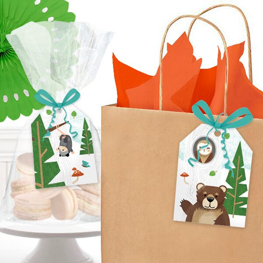 Birthday Direct's Wild Woodland Party Favor Tags