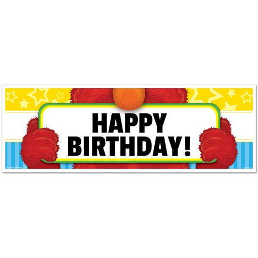 Birthday Street Red Monster Tiny Banner, 8.5x11 Printable PDF Digital Download by Birthday Direct