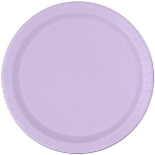 Lavender Dinner Plates, 9 inch, 8 count
