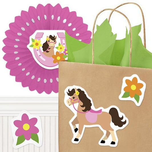 Birthday Direct's Playful Pony Party Cutouts