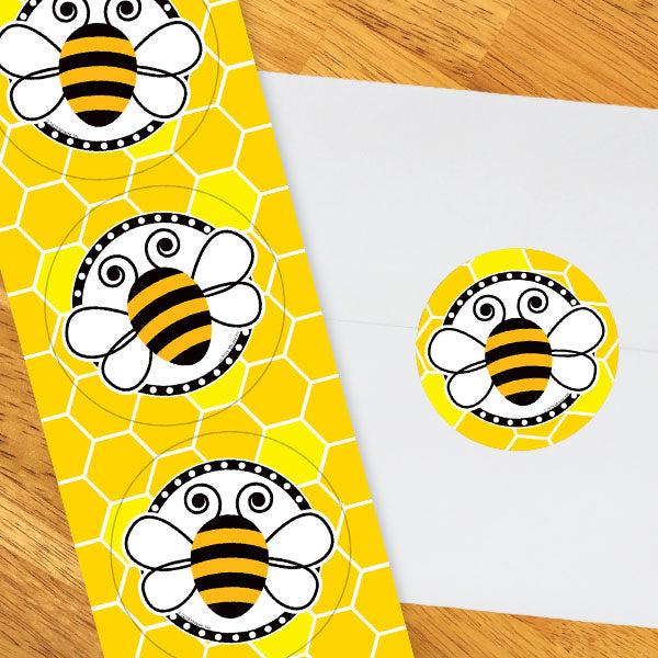Bumble Bee Party 2-in Circle, 8.5x11 Printable PDF by Birthday Direct – BirthdayDirect bumble-bee-party-2-in-circle-8-5x11-printable-pdf-by-birthday-direct-birthdaydirect