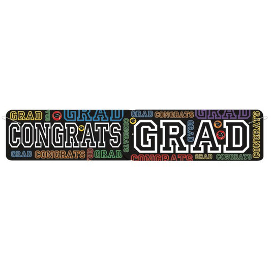 Graduation Party Jointed Banner, 4.47 feet, each