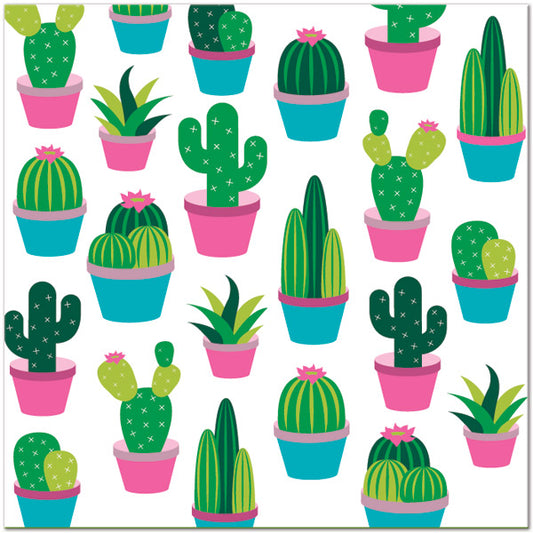 Birthday Direct's Cactus Party Lunch Napkins