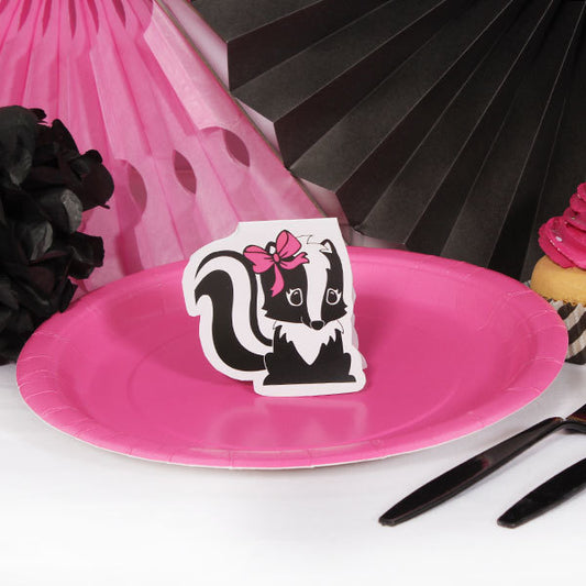 Birthday Direct's Little Skunk Party Pink DIY Table Decoration