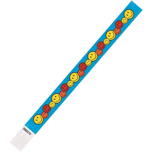 Smiley Face Wristbands 100 count