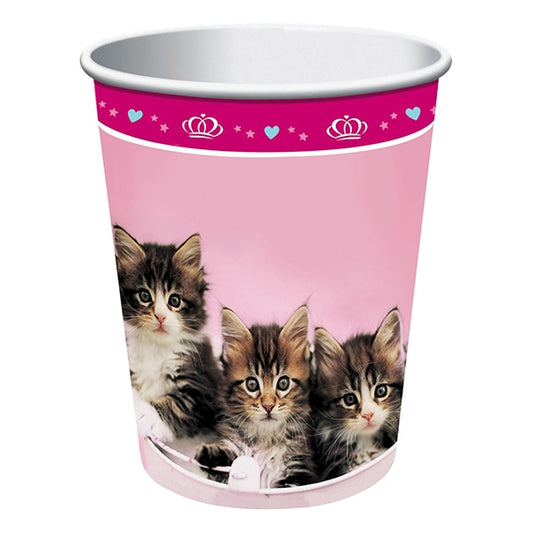 Rachael Hale Glamour Cats Cups, 9 oz, 8 ct