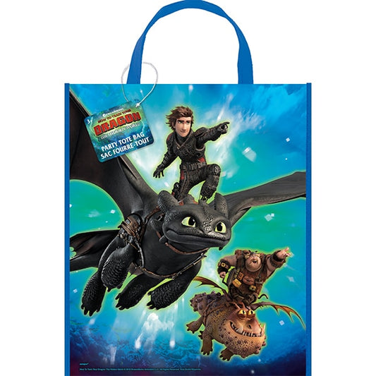 How to Train Your Dragon 3 Tote Bag, Plastic,