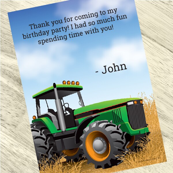 Farm Tractor Party Thank You, 5x7-in, Editable PDF Printable by Birthday Direct – BirthdayDirect farm-tractor-party-thank-you-5x7-in-editable-pdf-printable-by-birthday-direct-birthdaydirect