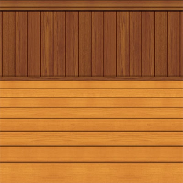 Wainscoting and Floor Party Backdrop, 4 x 30 feet, each