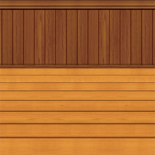 Wainscoting and Floor Party Backdrop, 4 x 30 feet, each