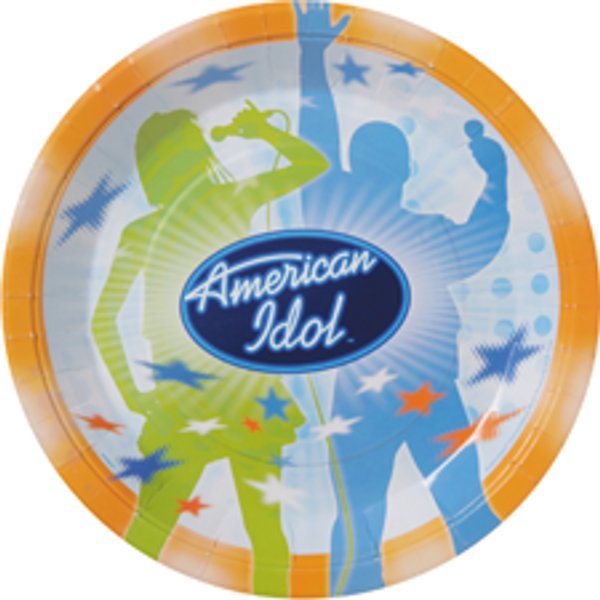 American Idol Dinner Plates, 9 inch, 8 count