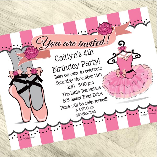 ballerina-party-invitation-5x7-in-editable-digital-template-by-birthday-direct-birthdaydirect for Free Printable Ballerina Birthday Invitations Ballerina Party Invitation, 5x7-in, Editable Digital Template by Birthday Direct – BirthdayDirect for Free Printable Ballerina Birthday Invitations