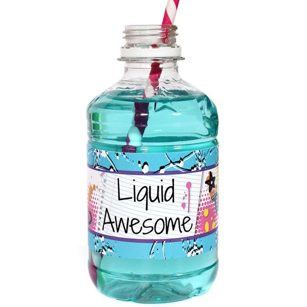 Birthday Direct's Totally Awesome Party Water Bottle Labels