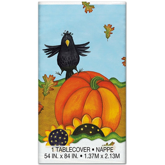 Fall Festival Table Cover, 54 x 84 inch