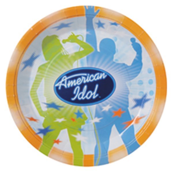 American Idol Dessert Plates, 7 inch, 8 count