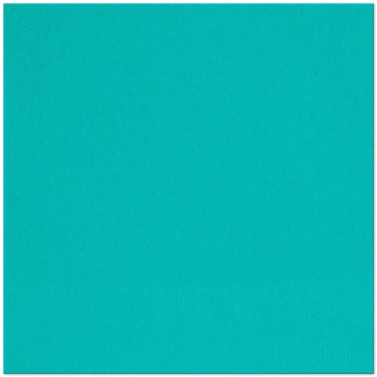 Terrific Teal Lunch Napkins, 6.5 inch fold, set of 20