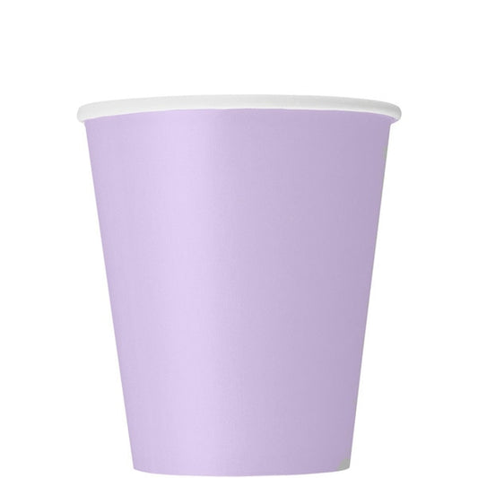 Lavender Cups, 9 oz, 8 ct