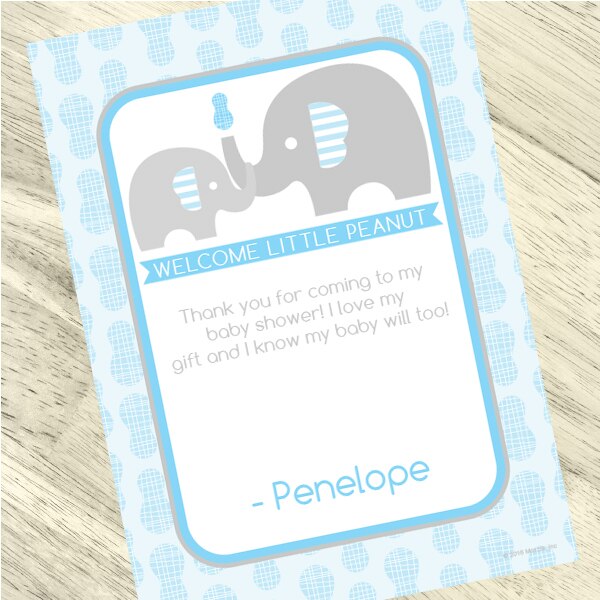 Elephant Little Peanut Blue Baby Shower Thank You, 5x7-in, Editable PDF Printable by Birthday Direct – BirthdayDirect elephant-little-peanut-blue-baby-shower-thank-you-5x7-in-editable-pdf-printable-by-birthday-direct-birthdaydirect