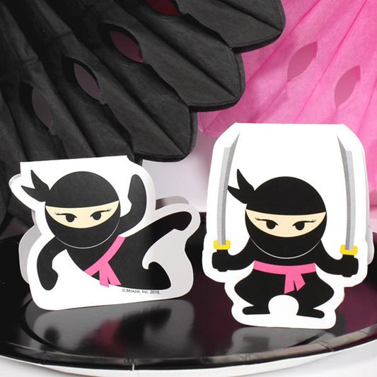 Birthday Direct's Little Ninja Party Girl DIY Table Decoration