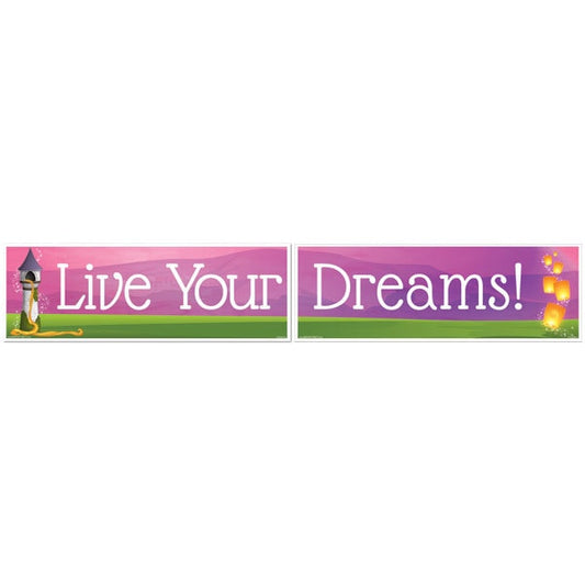 Birthday Direct's Princess Rapunzel Party Two Piece Banners