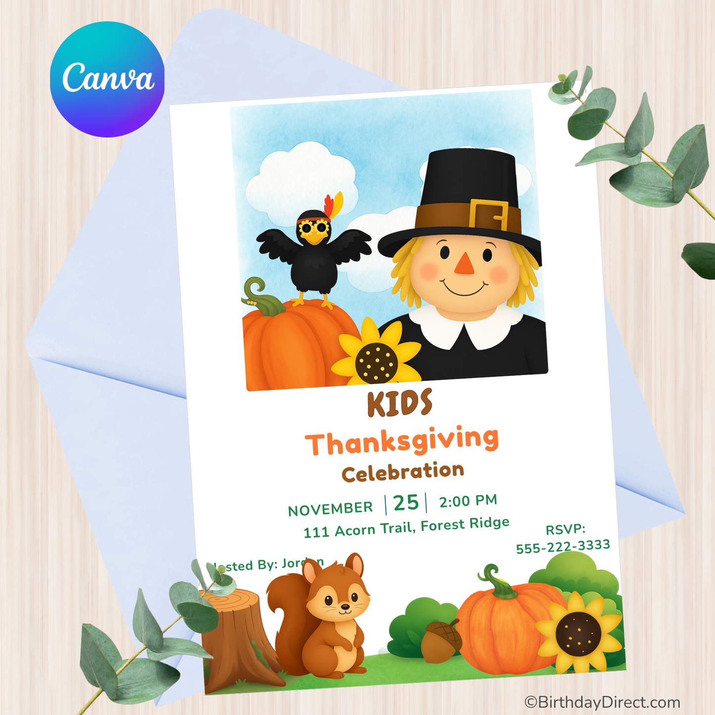 Pumpkin Patch Giving Thanks Printable Party Bundle