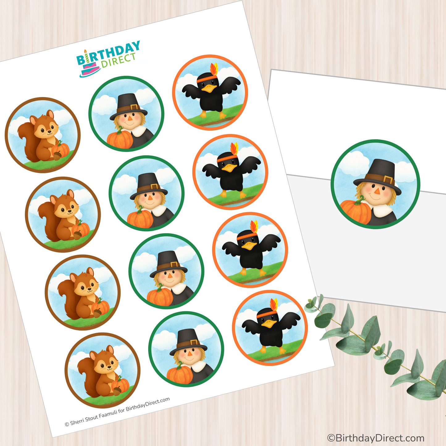 Pumpkin Patch Giving Thanks Printable Party Bundle