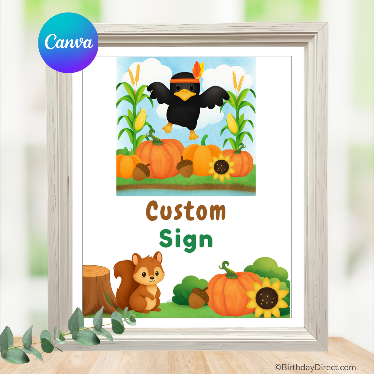 Pumpkin Patch Giving Thanks Printable Party Bundle