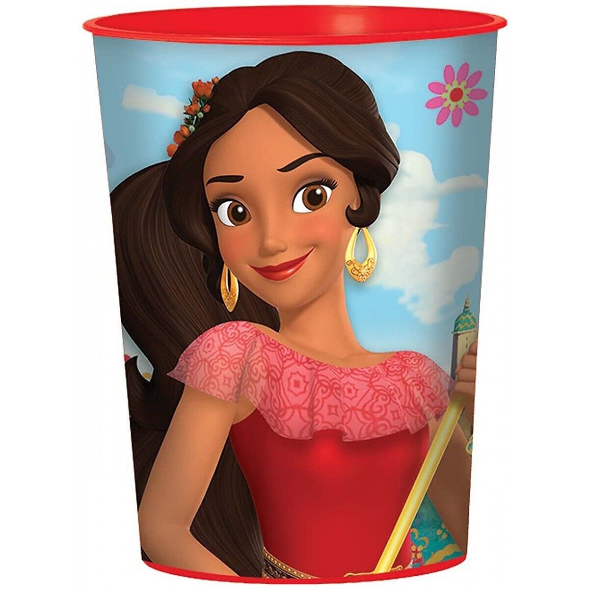 Disney Elena of Avalar Plastic Favor Cups, 16 ounce, set of 6