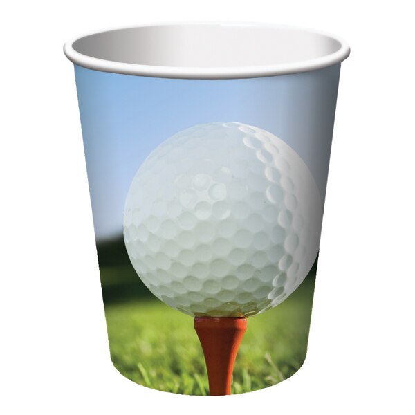 Golf Cups, 9 oz, 8 ct
