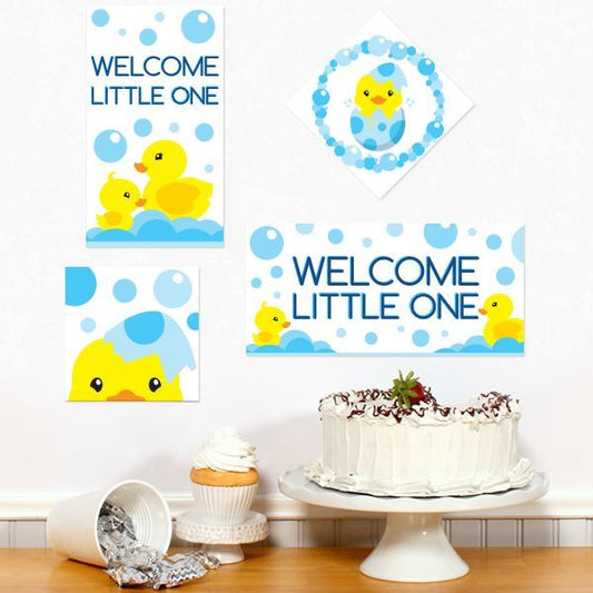 Birthday Direct's Little Ducky Baby Shower Sign Cutouts
