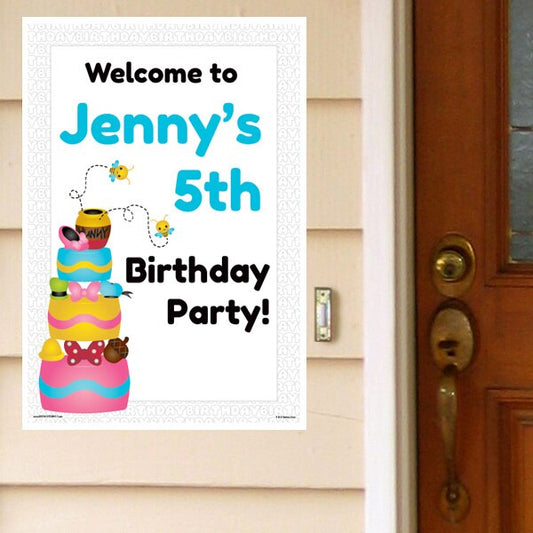 Birthday Direct's Yummy Party Custom Door Greeter