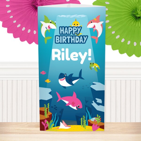 Birthday Direct's Shark Baby Birthday Custom Centerpiece