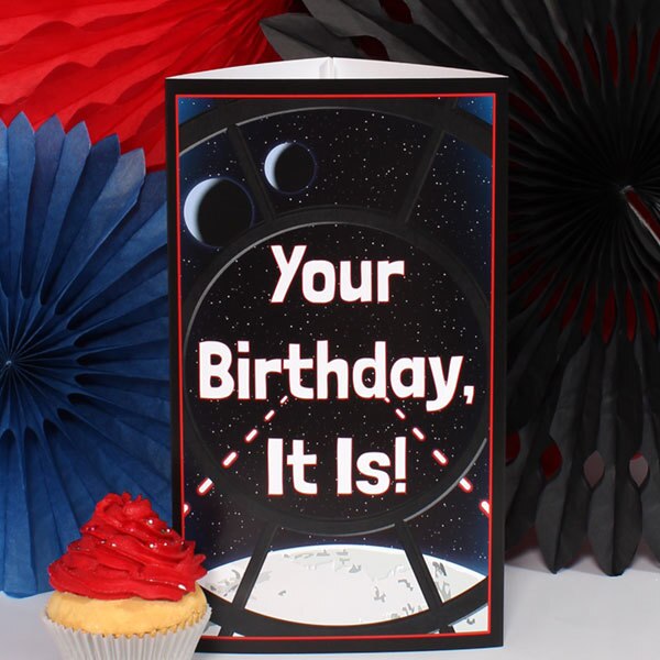 Birthday Direct's Dark Space Birthday Tall Centerpiece