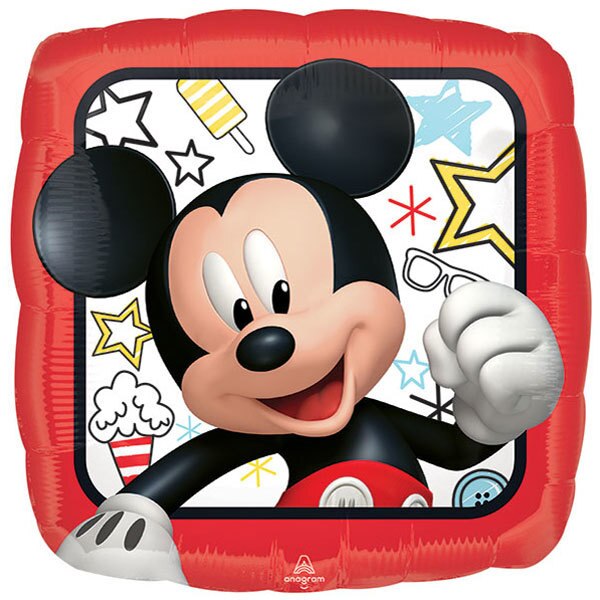 Disney Mickey Mouse Foil Balloon, 18 inch, each