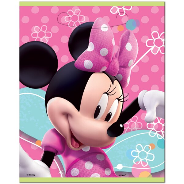 Disney Minnie Mouse Treat Bags,, 7 x 9 inch, 8 count