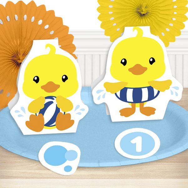 Birthday Direct's Little Ducky 1st Birthday DIY Table Decoration