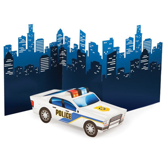 Police Party Stand Up Centerpiece, 27 inch, each